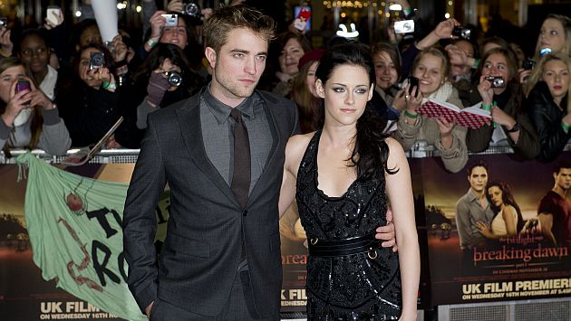 Robert Pattinson fue superado en el ranking por su pareja. (AP)