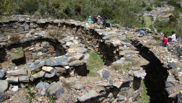 Nuevos vestigios de hace 1,300 años fueron encontrados en el Callejón de Conchucos. (Magno Nava)