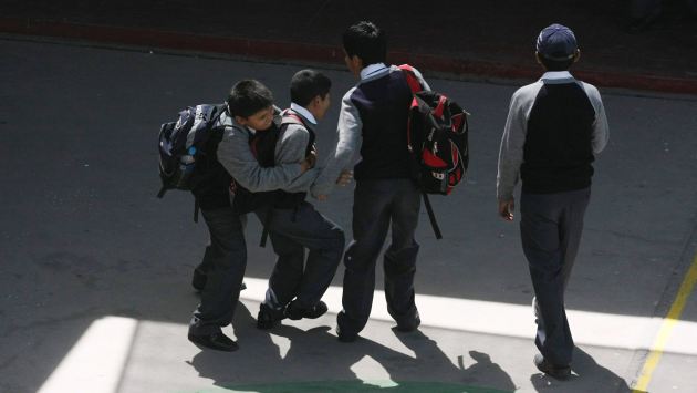 VÍCTIMAS. Estudiantes son agredidos física y psicológicamente. (Heiner Aparicio)