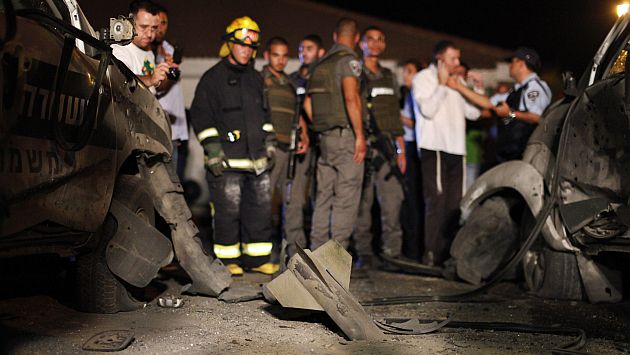 Más de 75 cohetes se han disparado desde Gaza hacia Israel. (Reuters)