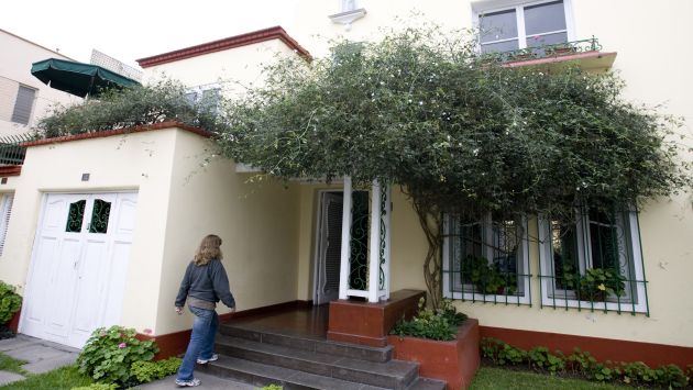 La familia Parodi fue víctima de asalto en tres ocasiones en su residencia de Miraflores. (Alberto Orbegoso)
